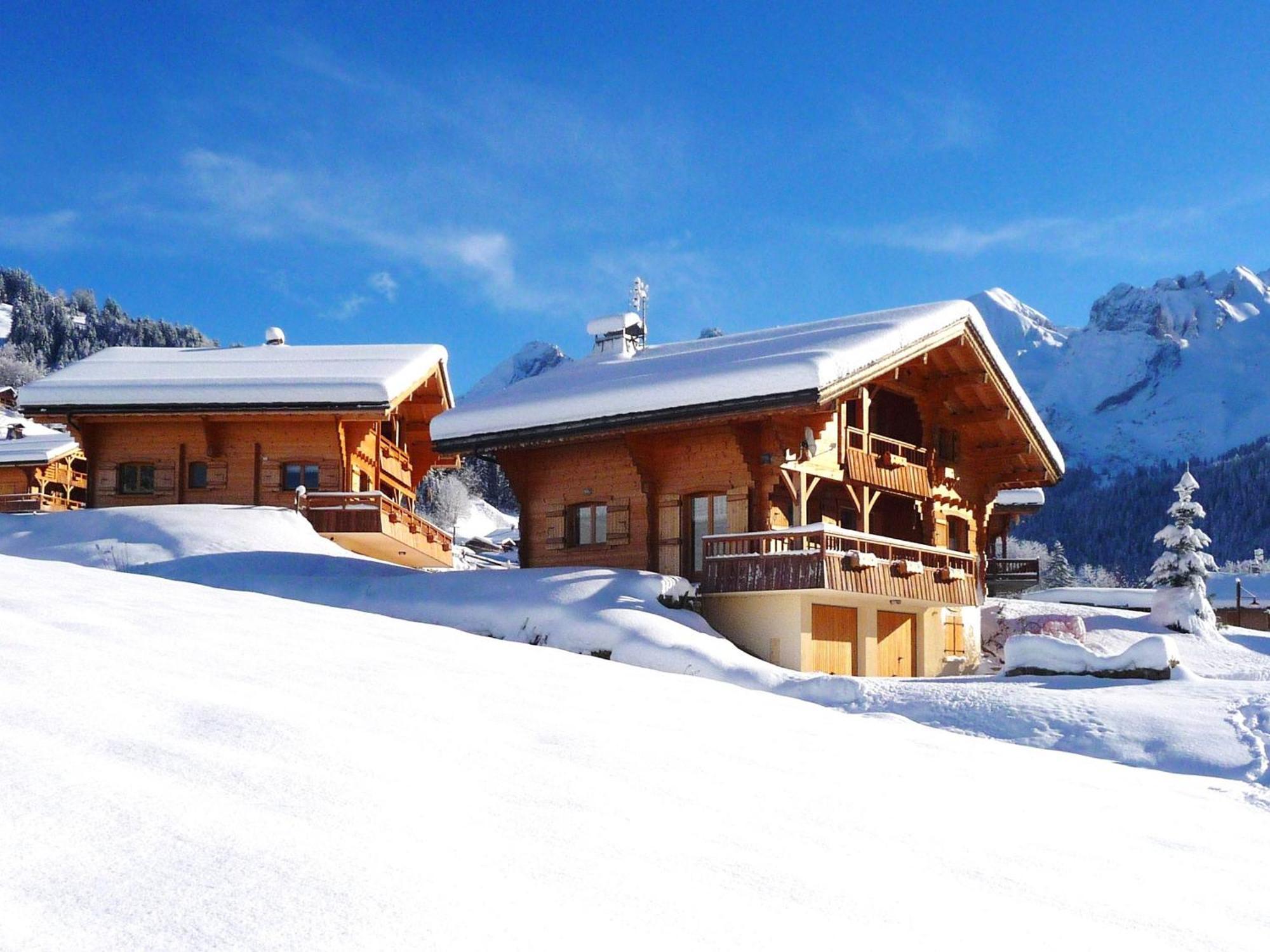 Chalet Spacieux 10 Pers. Pres Pistes Ski, Parking Prive - Fr-1-467-135 Villa Le Grand-Bornand Exterior photo