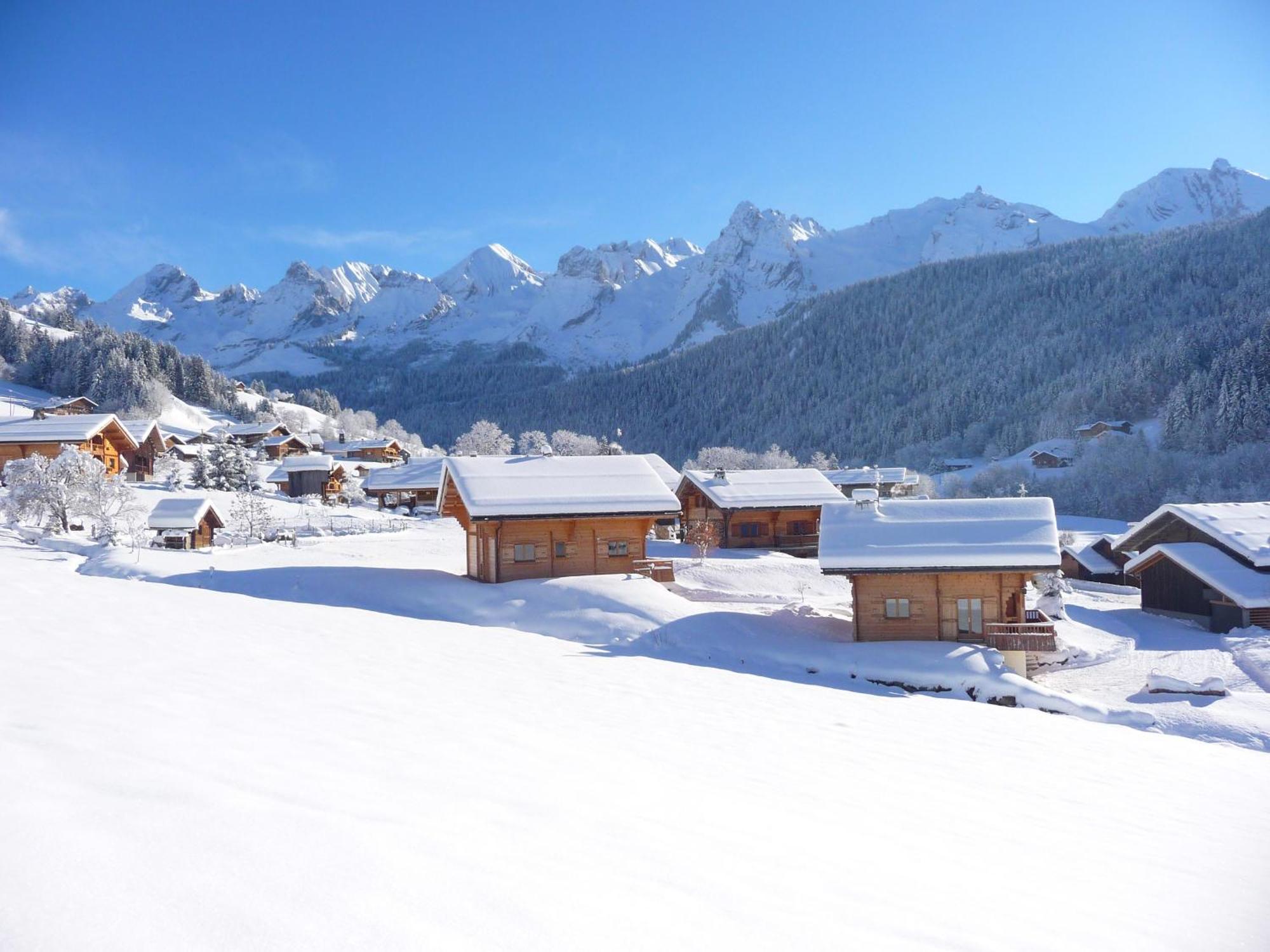 Chalet Spacieux 10 Pers. Pres Pistes Ski, Parking Prive - Fr-1-467-135 Villa Le Grand-Bornand Exterior photo